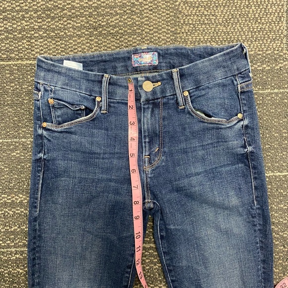 MOTHER Denim The Looker Ankle Fray Jeans Size 26 - Picture 8 of 12